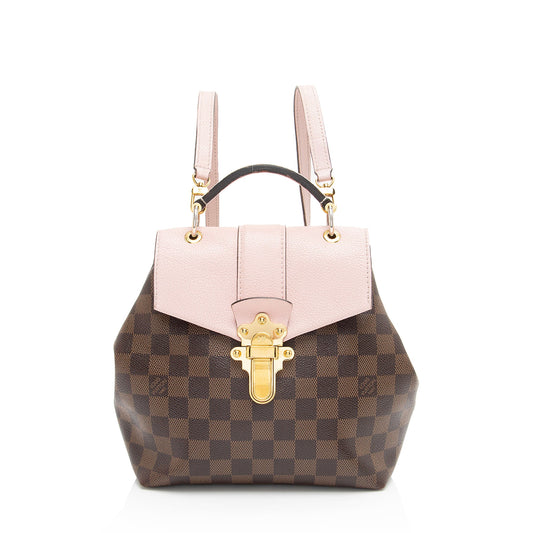 Louis Vuitton Damier Ebene Clapton Backpack (SHF-YJFR5w)