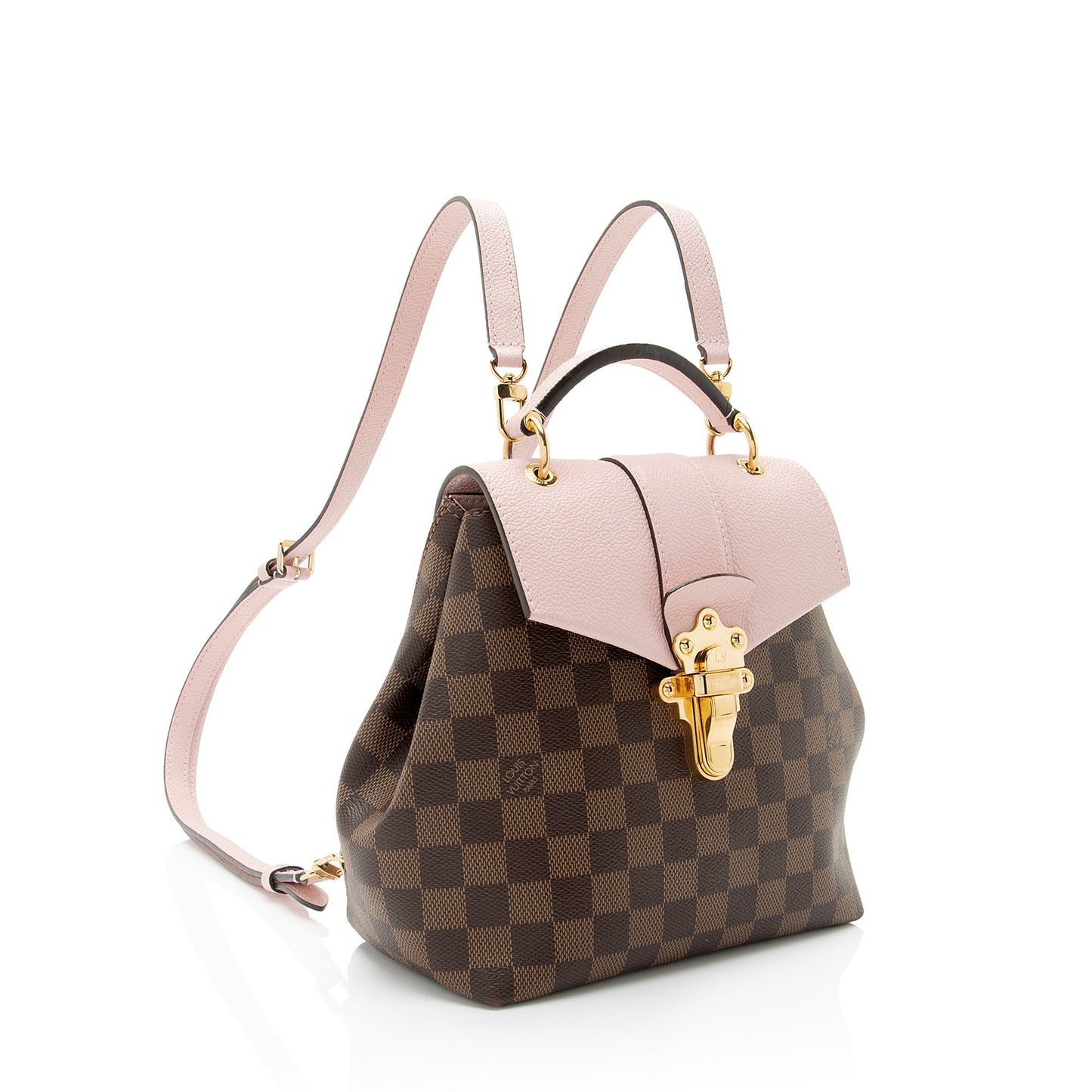 Louis Vuitton Damier Ebene Clapton Backpack (SHF-w34ilB)