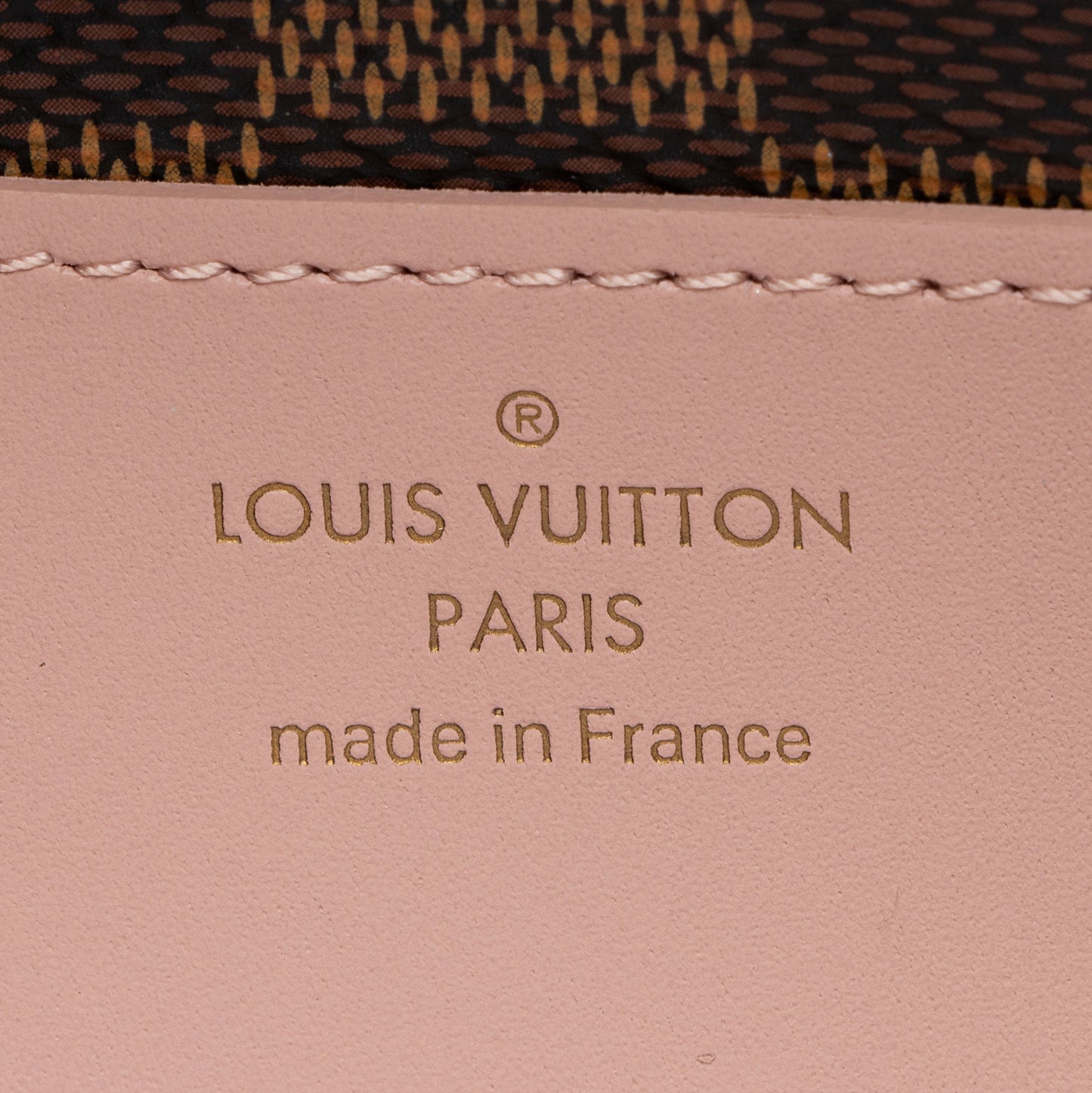 Louis Vuitton Damier Ebene Croisette Chain Wallet