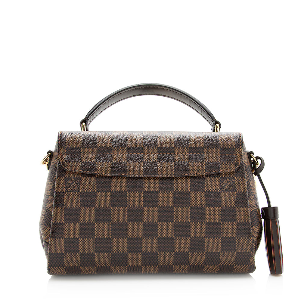 Louis Vuitton Damier Ebene Croisette Shoulder Bag -  (SHF-20575)