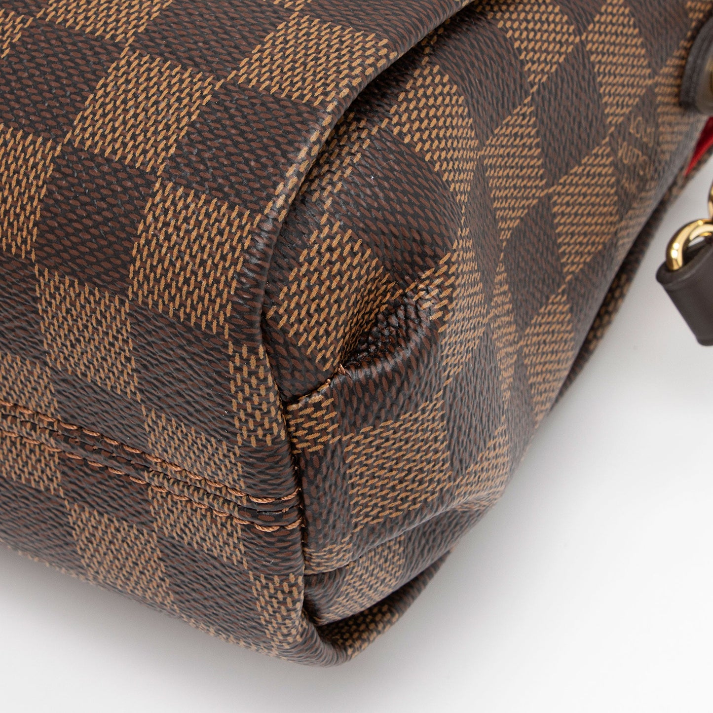 Louis Vuitton Damier Ebene Croisette Shoulder Bag (SHF-tEwbhg)