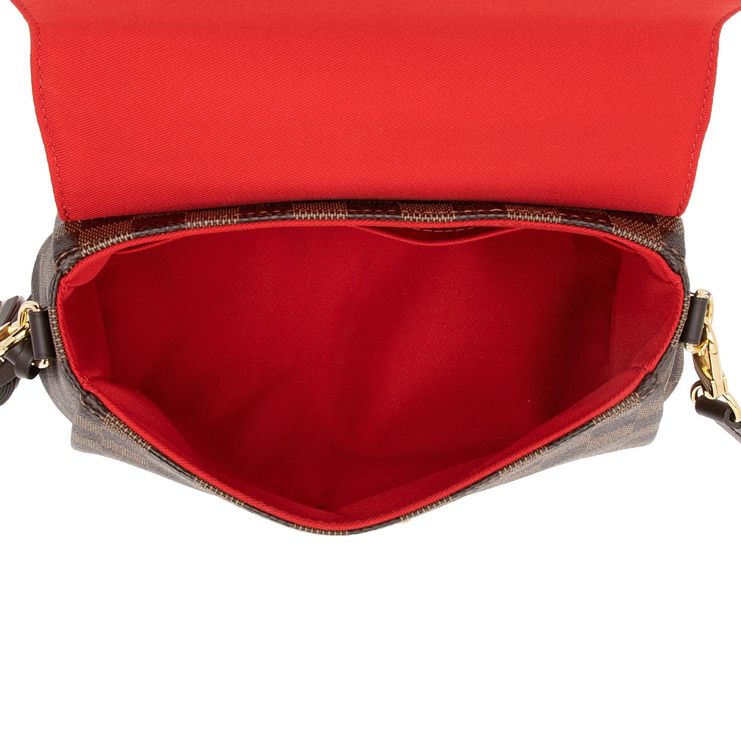 Louis Vuitton Damier Ebene Croisette Shoulder Bag (SHF-tEwbhg)