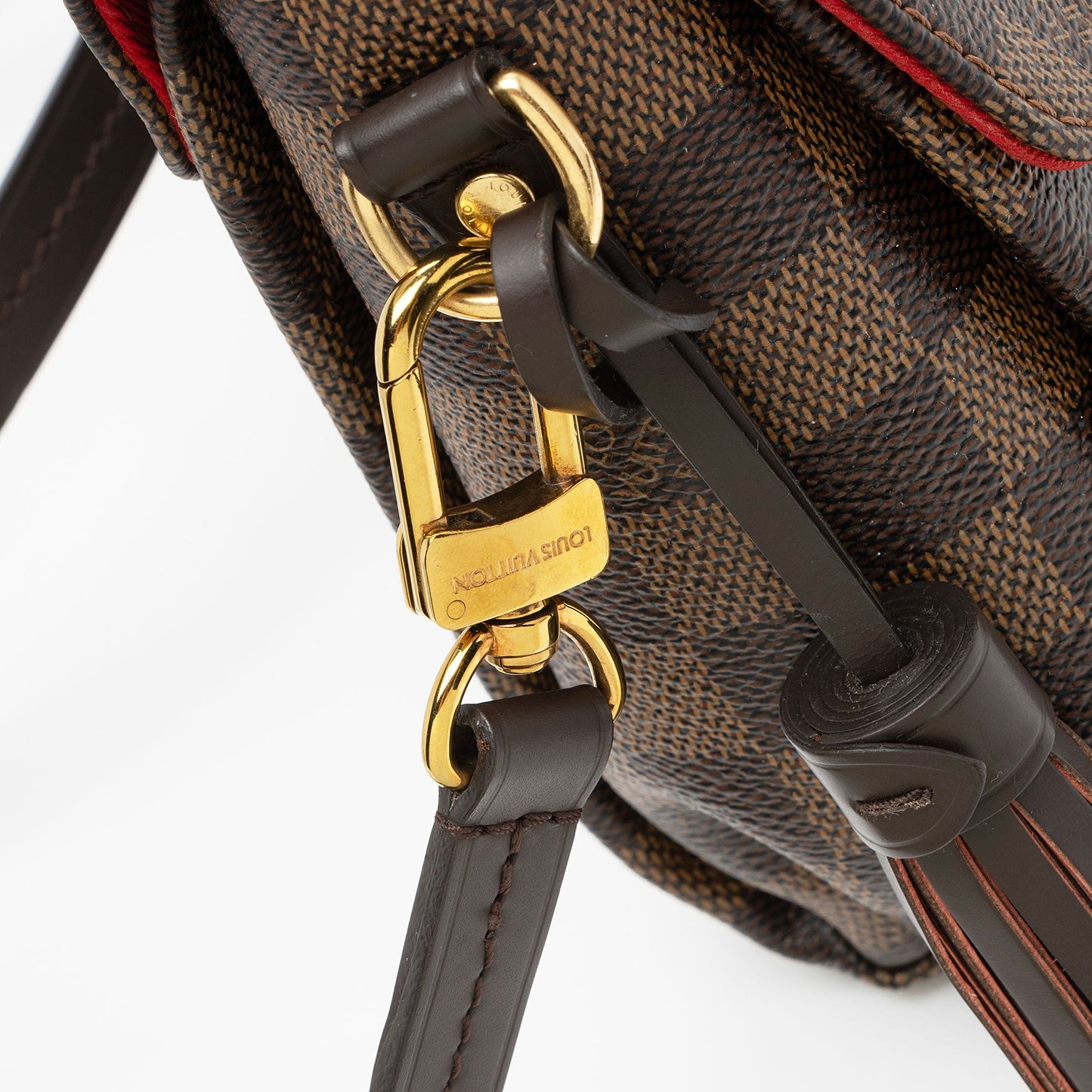 Louis Vuitton Damier Ebene Croisette Shoulder Bag (SHF-GLGbDW)