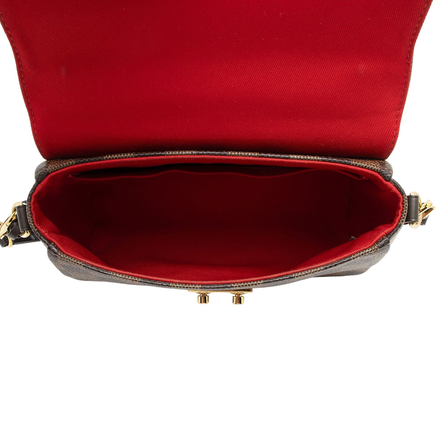 Louis Vuitton Damier Ebene Croisette Shoulder Bag (SHF-GLGbDW)