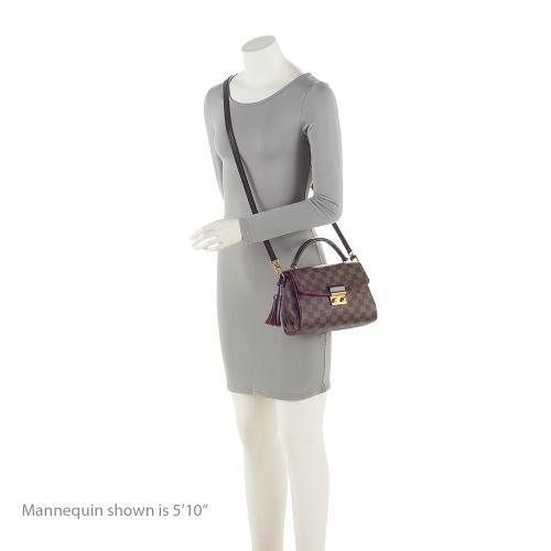 Louis Vuitton Damier Ebene Croisette Shoulder Bag (SHF-0uTvwU)