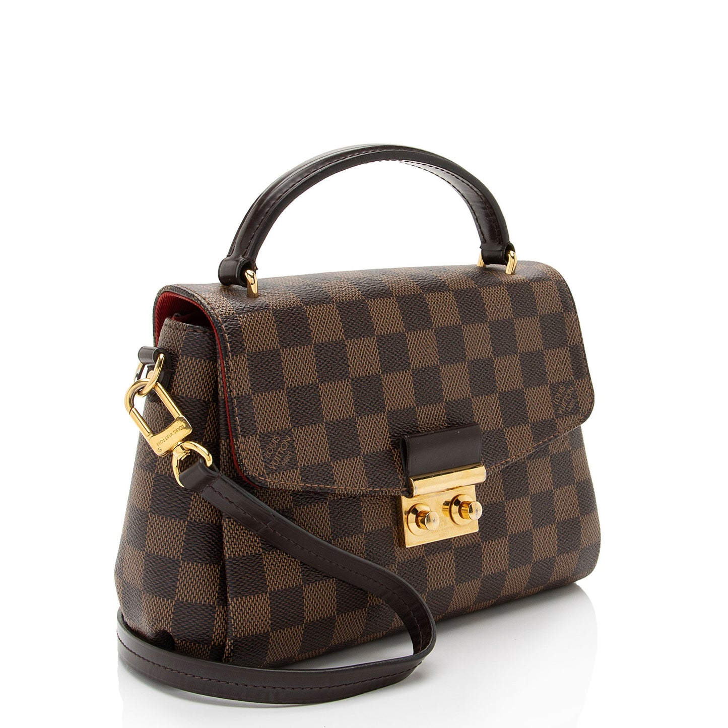 Louis Vuitton Damier Ebene Croisette Shoulder Bag