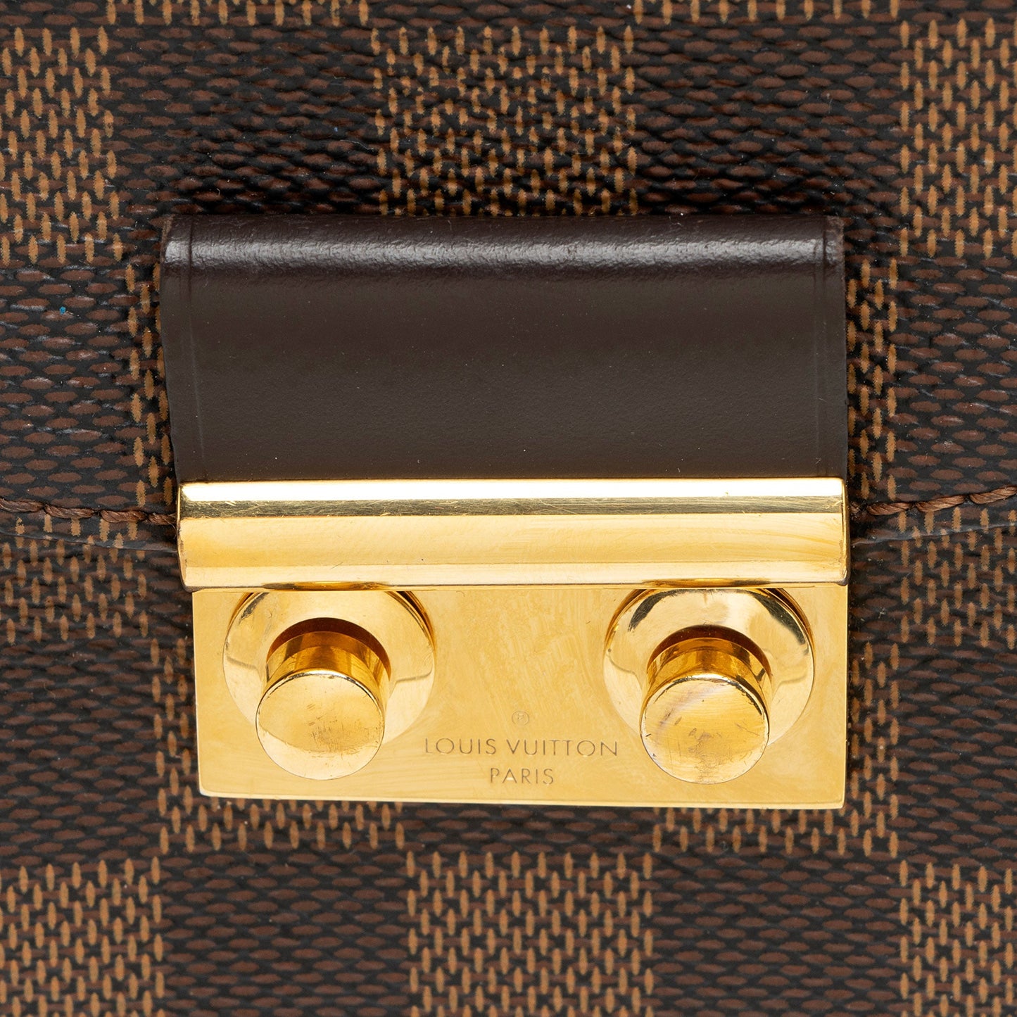 Louis Vuitton Damier Ebene Croisette Shoulder Bag
