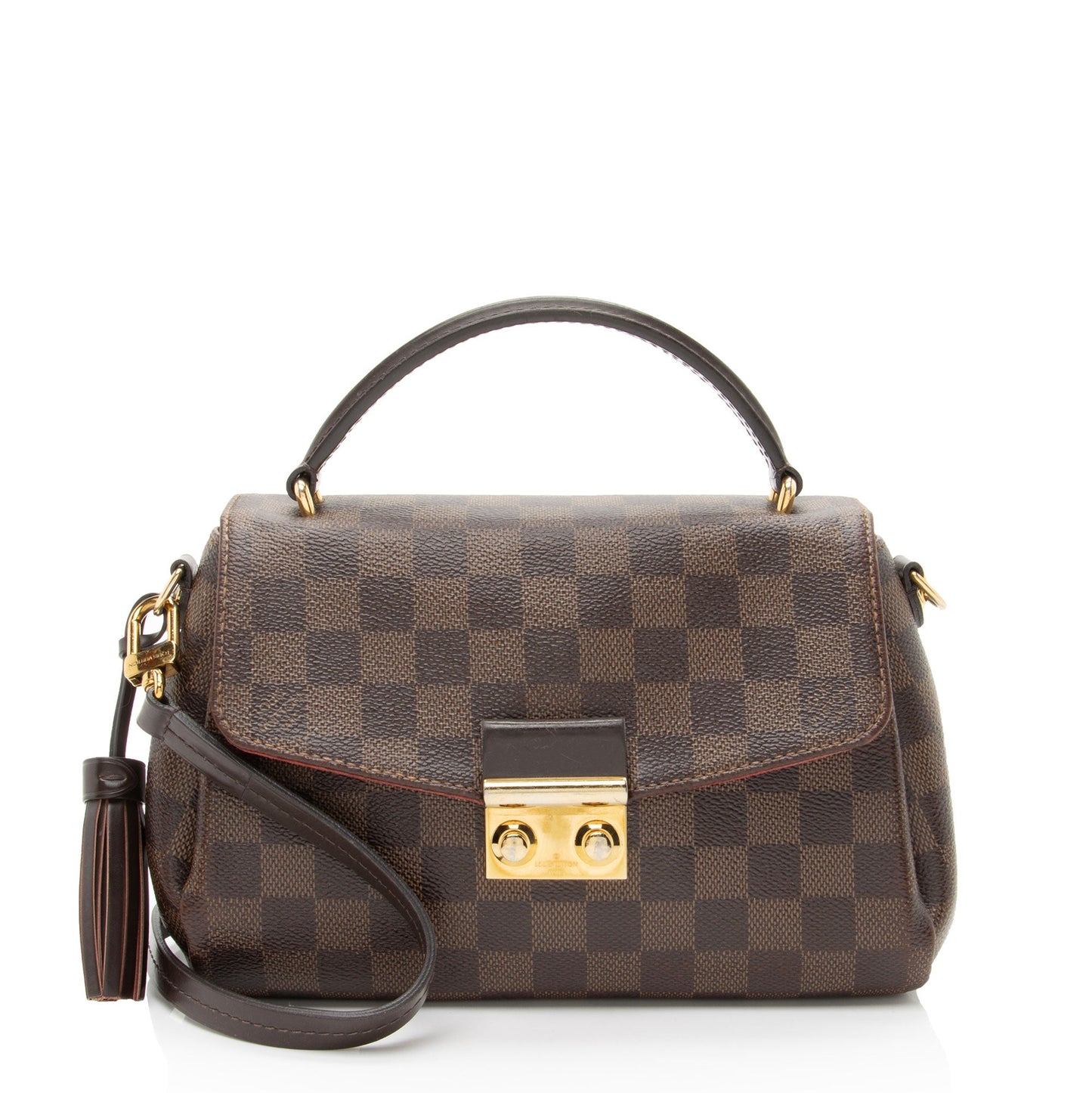 Louis Vuitton Damier Ebene Croisette Shoulder Bag