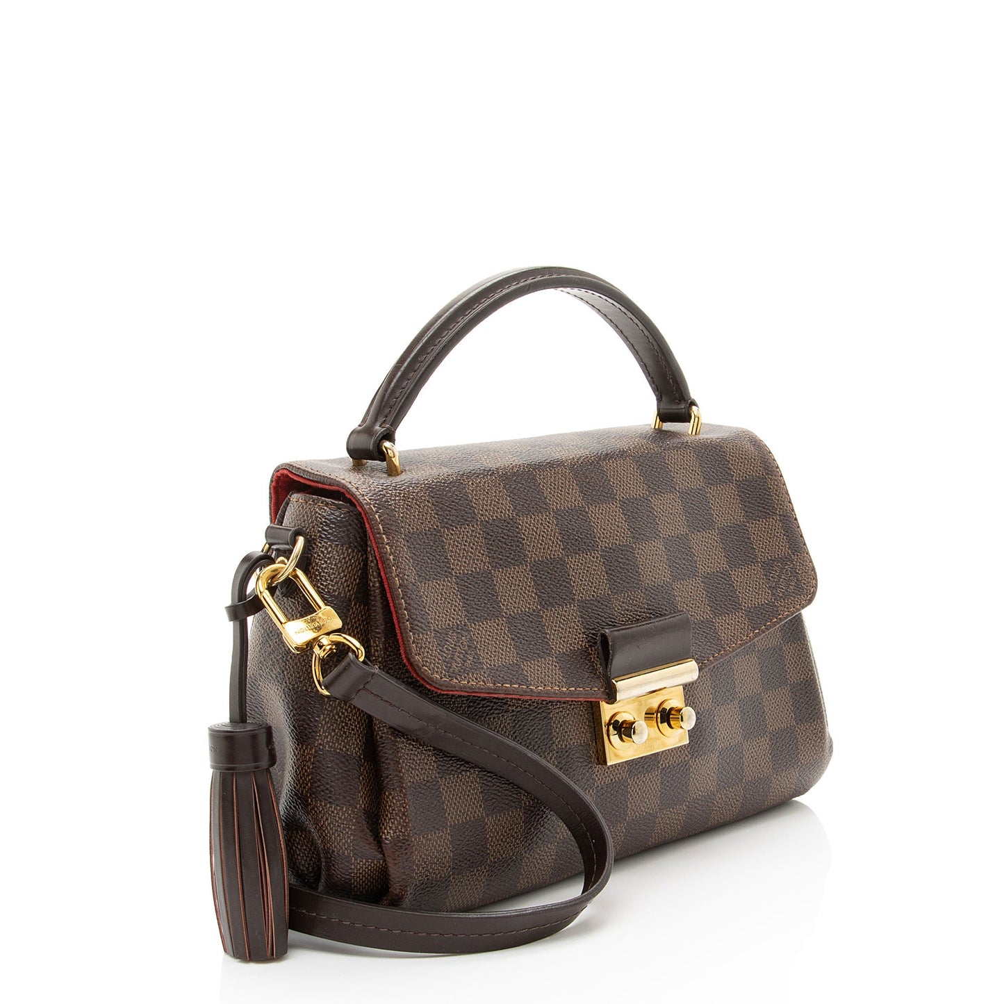 Louis Vuitton Damier Ebene Croisette Shoulder Bag