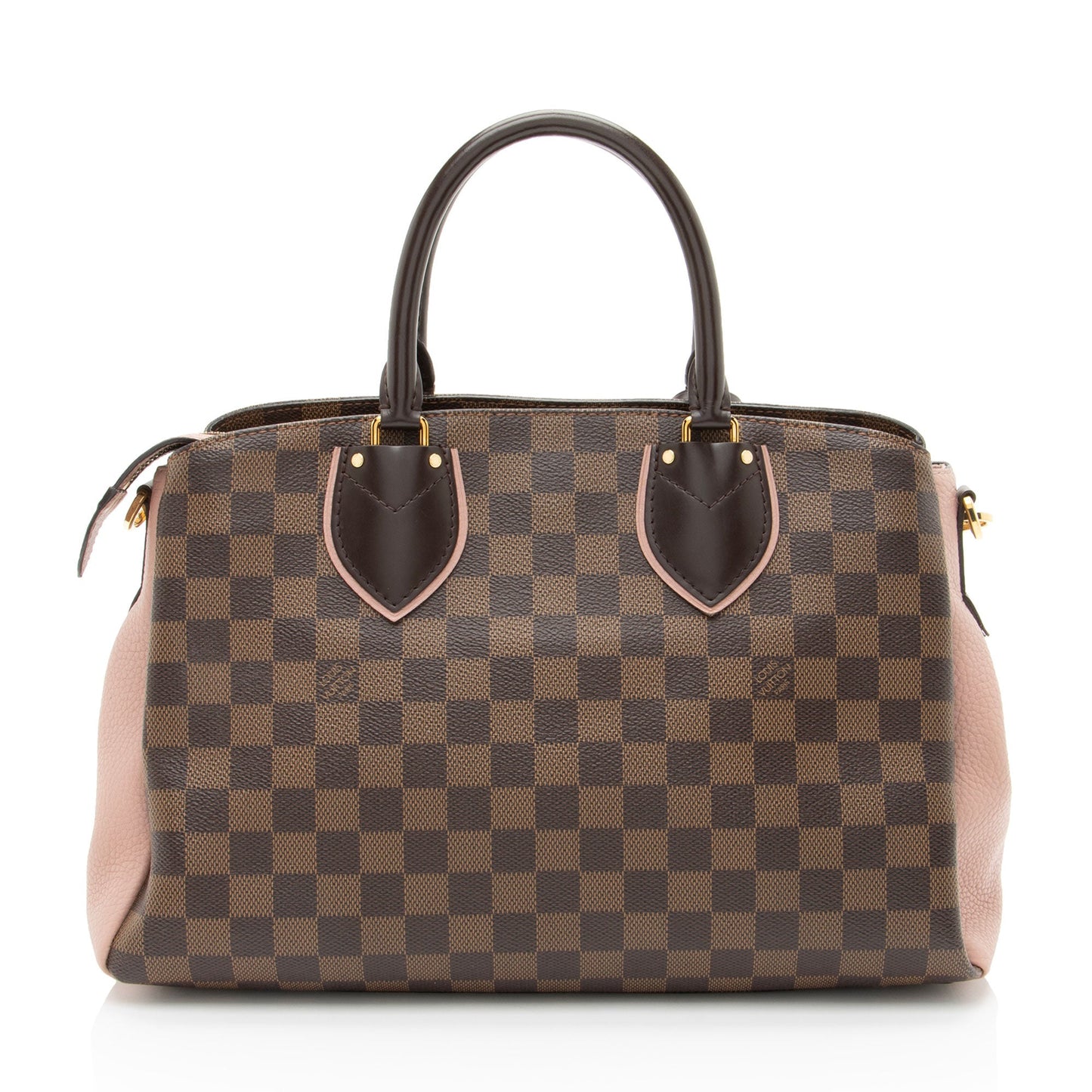 Louis Vuitton Damier Ebene Cuir Taurillon Normandy Satchel