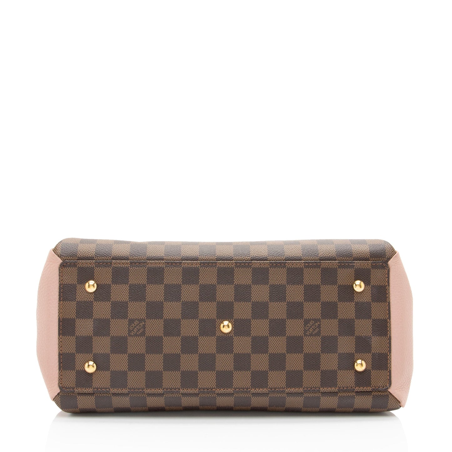 Louis Vuitton Damier Ebene Cuir Taurillon Normandy Satchel