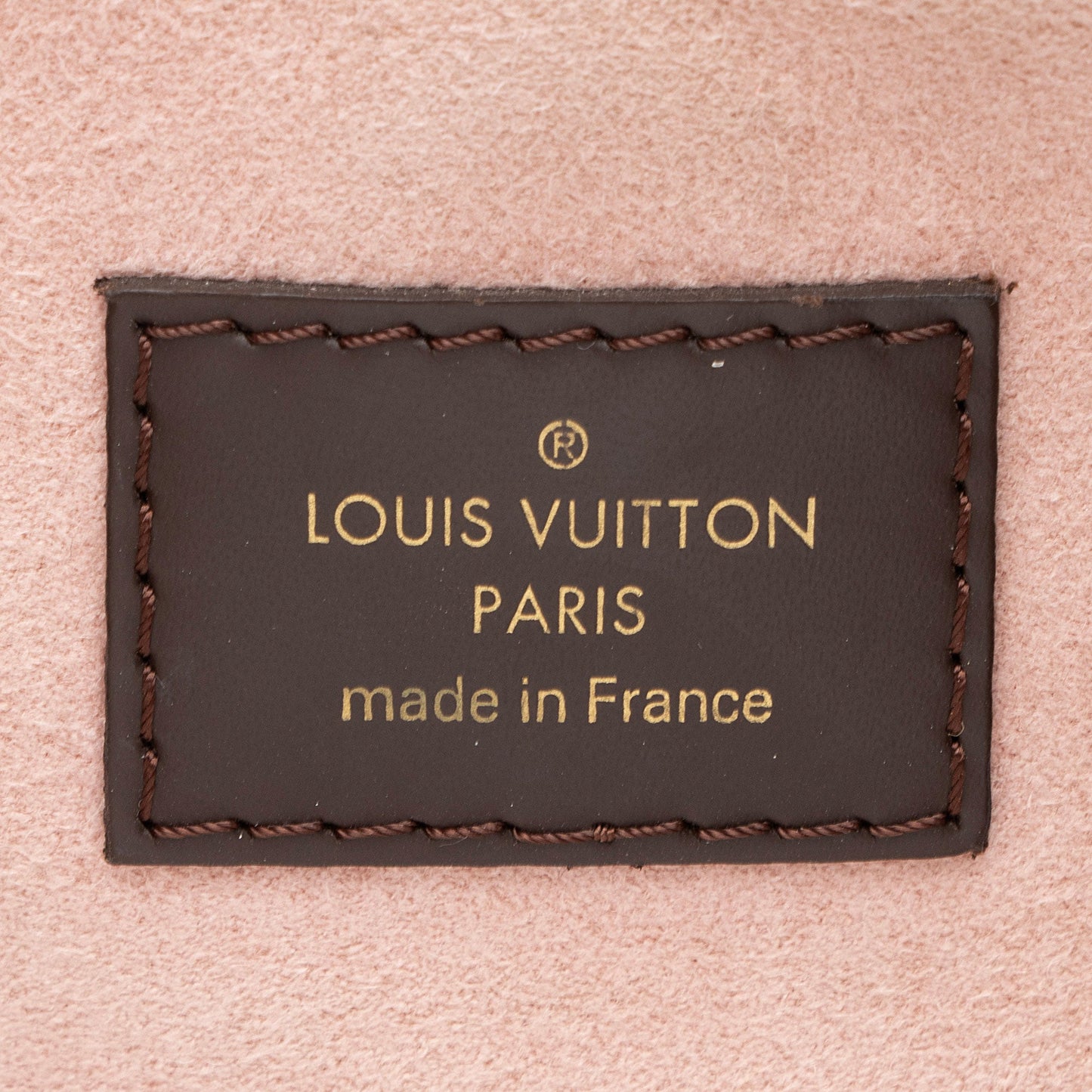 Louis Vuitton Damier Ebene Cuir Taurillon Normandy Satchel