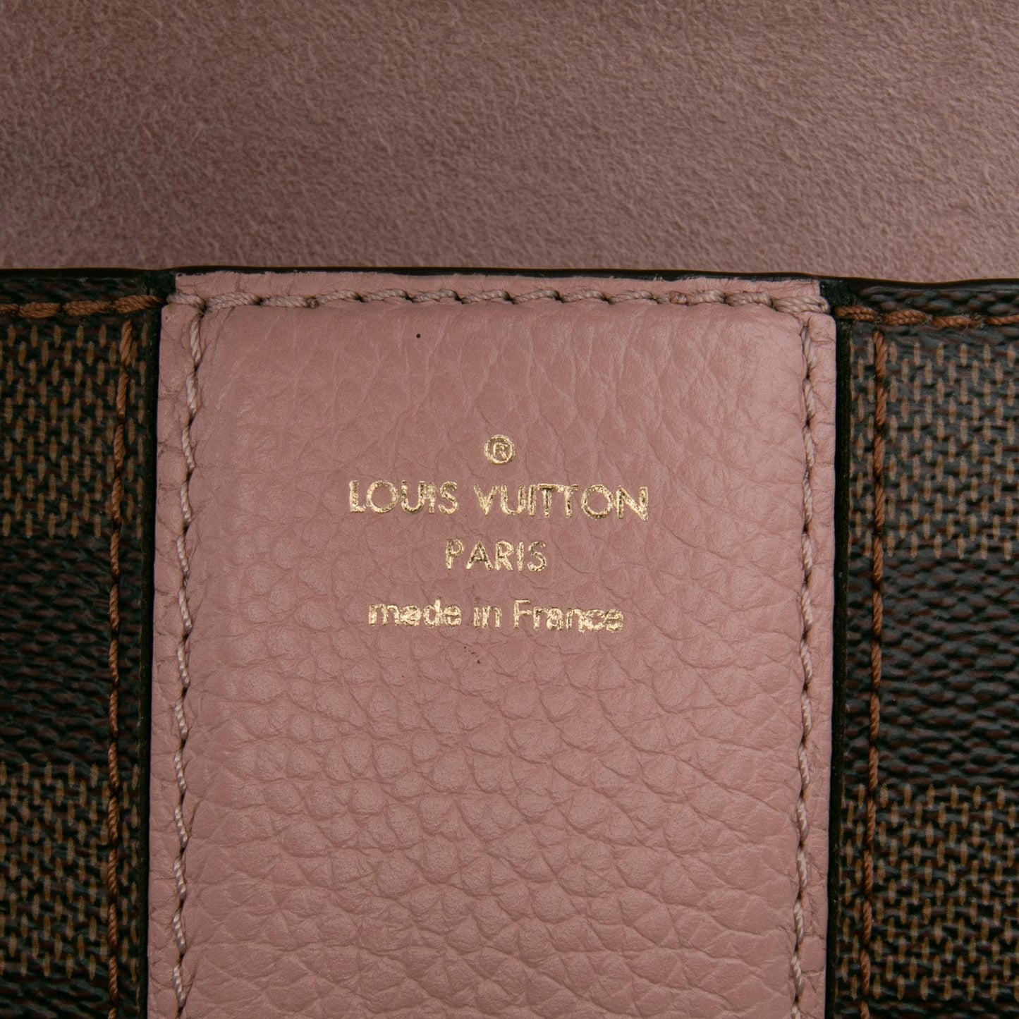Louis Vuitton Damier Ebene Cuir Taurillon Wight