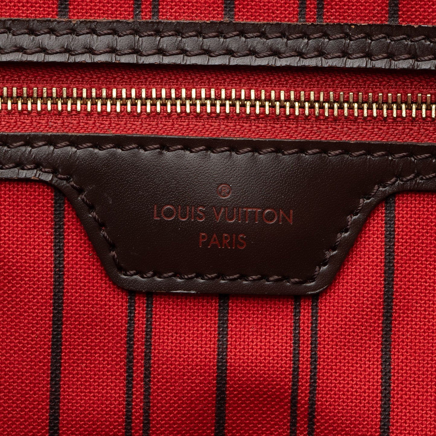 Louis Vuitton Damier Ebene Delightful MM Shoulder Bag