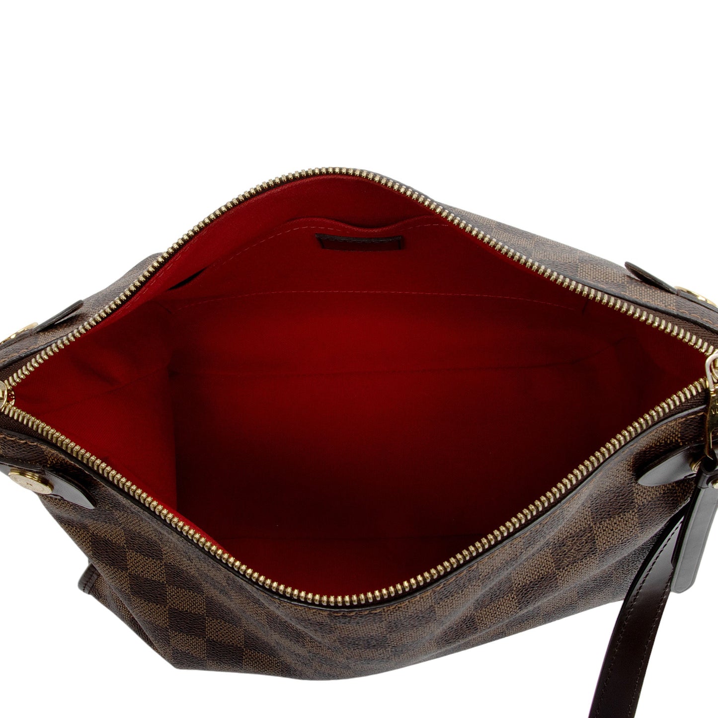 Louis Vuitton Damier Ebene Duomo Shoulder Bag (SHF-3tz9D9)