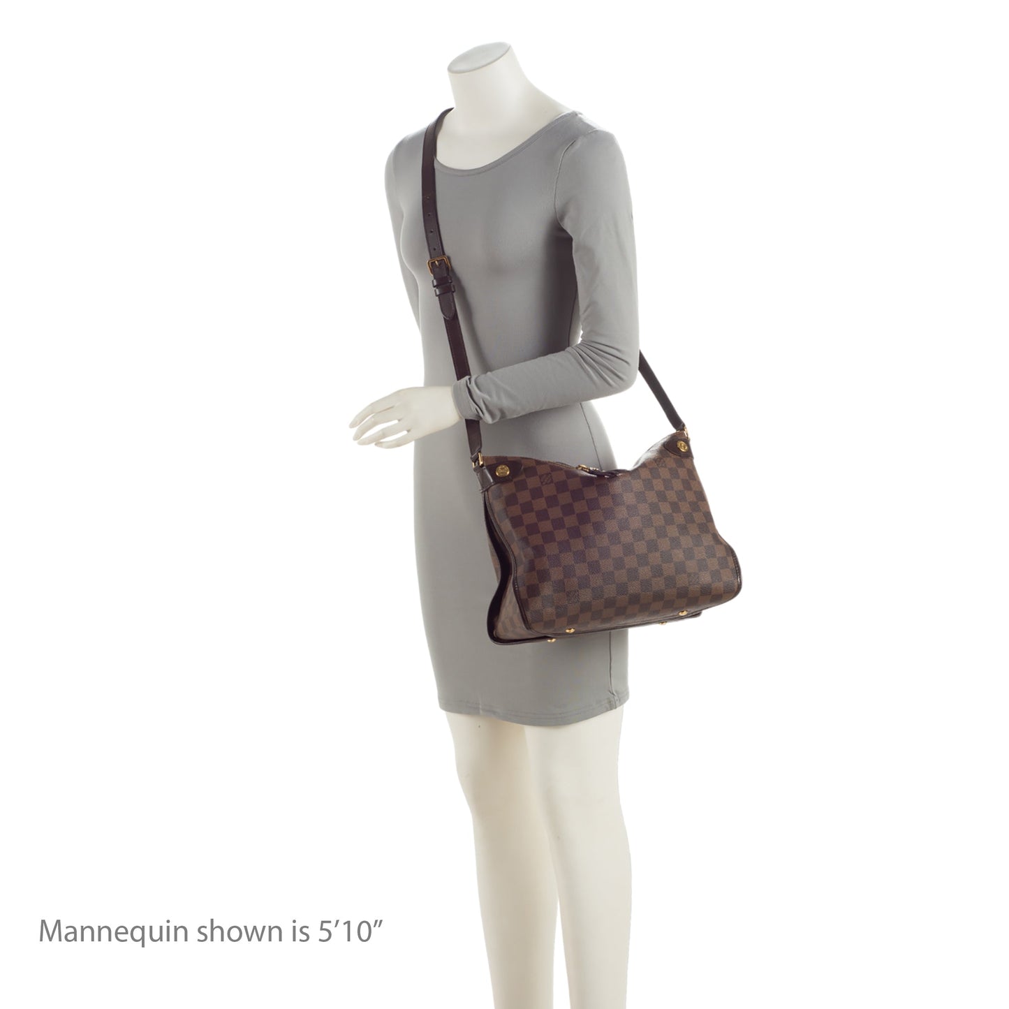 Louis Vuitton Damier Ebene Duomo Shoulder Bag (SHF-3tz9D9)