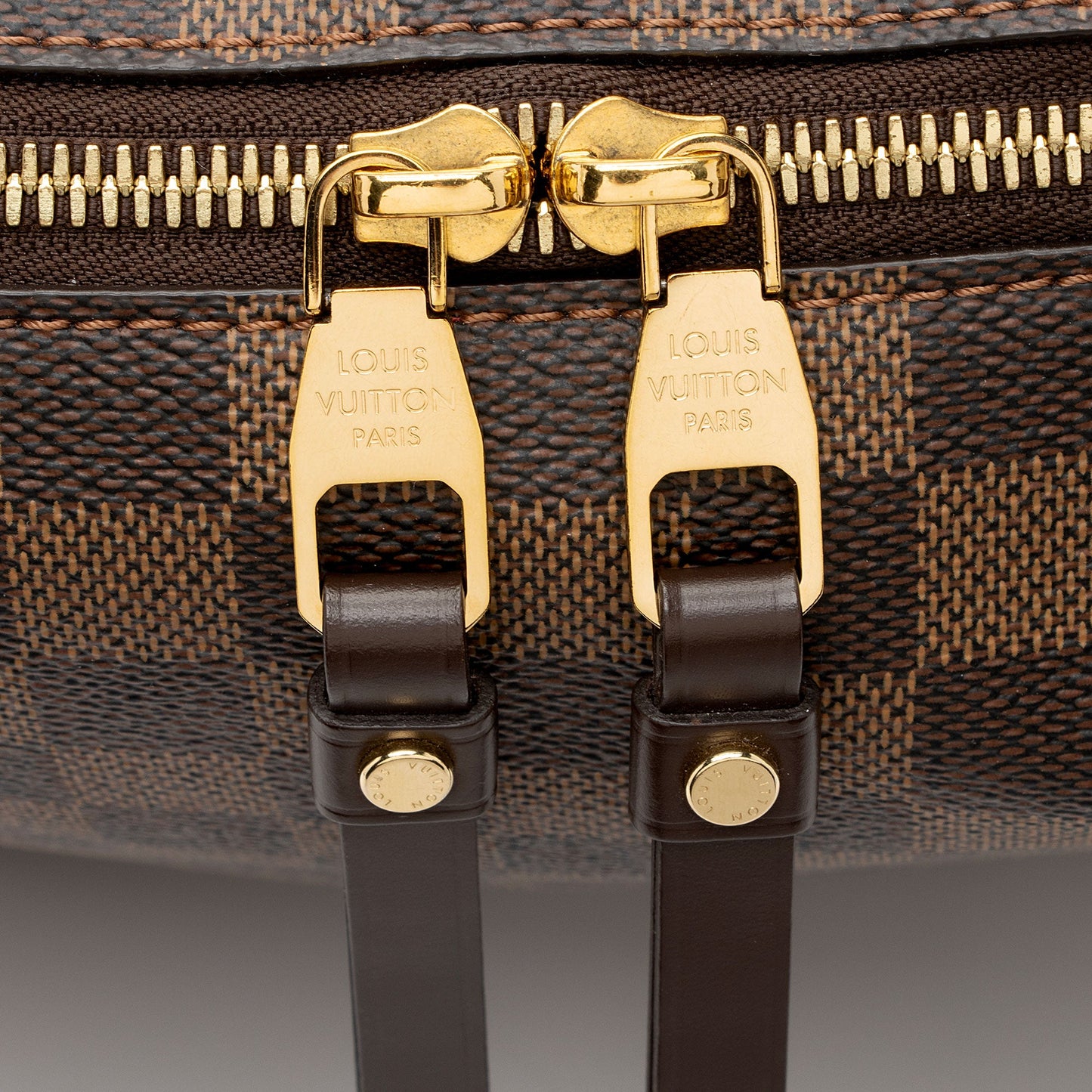 Louis Vuitton Damier Ebene Duomo Shoulder Bag (SHF-t8lsLX)