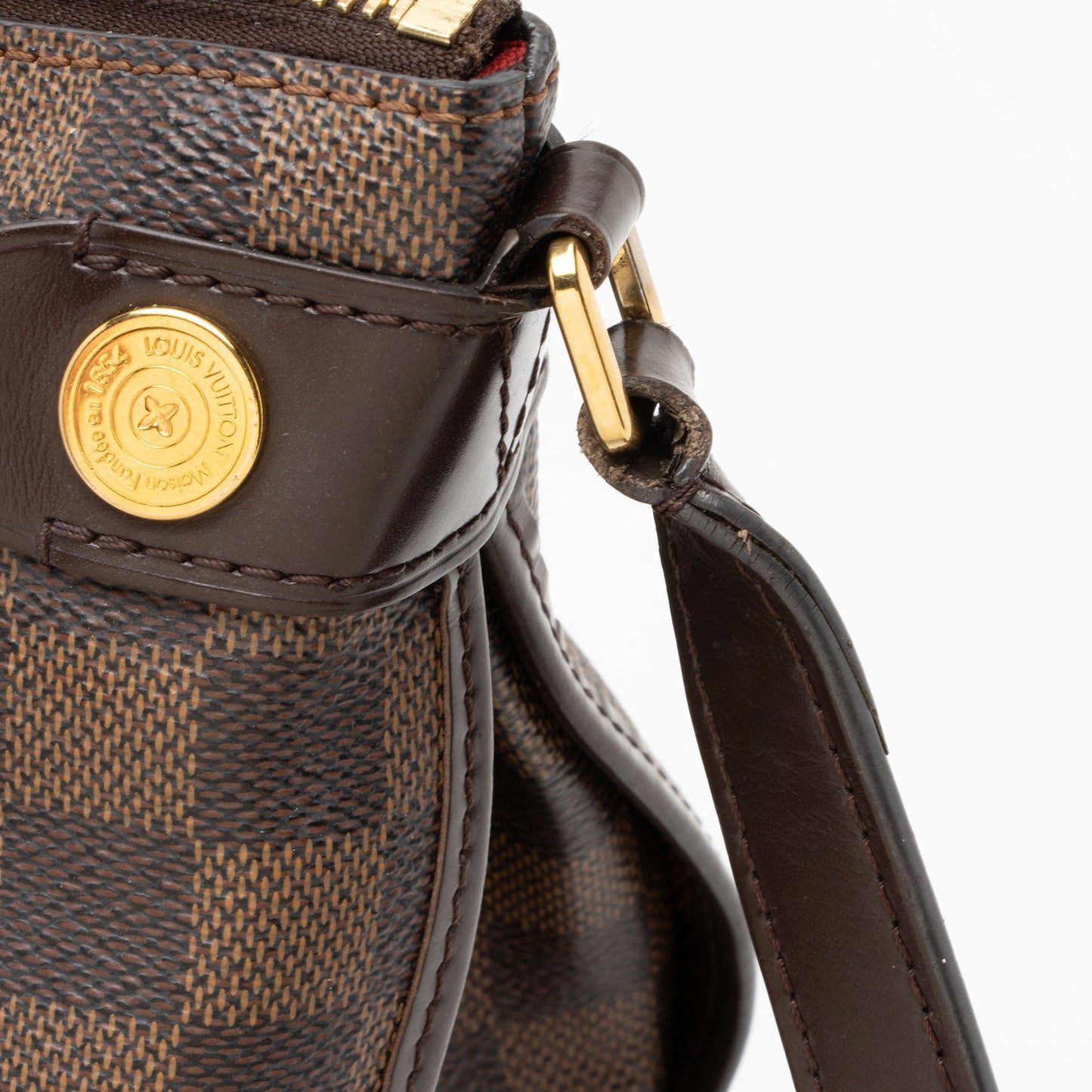 Louis Vuitton Damier Ebene Duomo Shoulder Bag