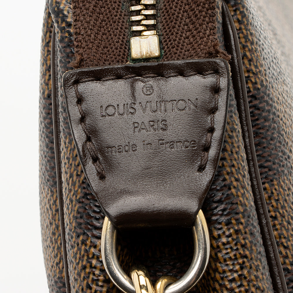 Louis Vuitton Damier Ebene Eva Clutch -  (SHF-19465)