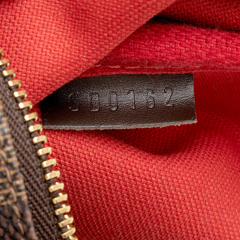 Louis Vuitton Damier Ebene Eva Clutch (SHF-19364)