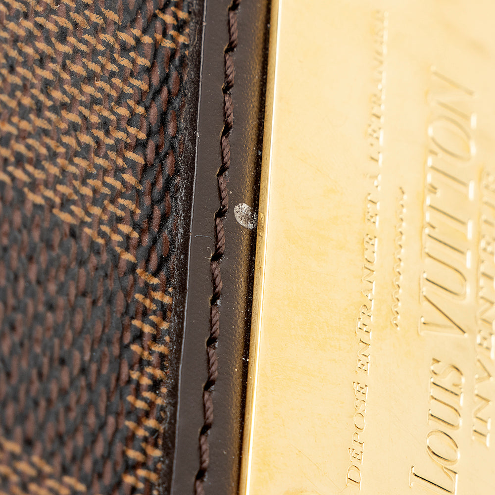 Louis Vuitton Damier Ebene Eva Clutch (SHF-19364)