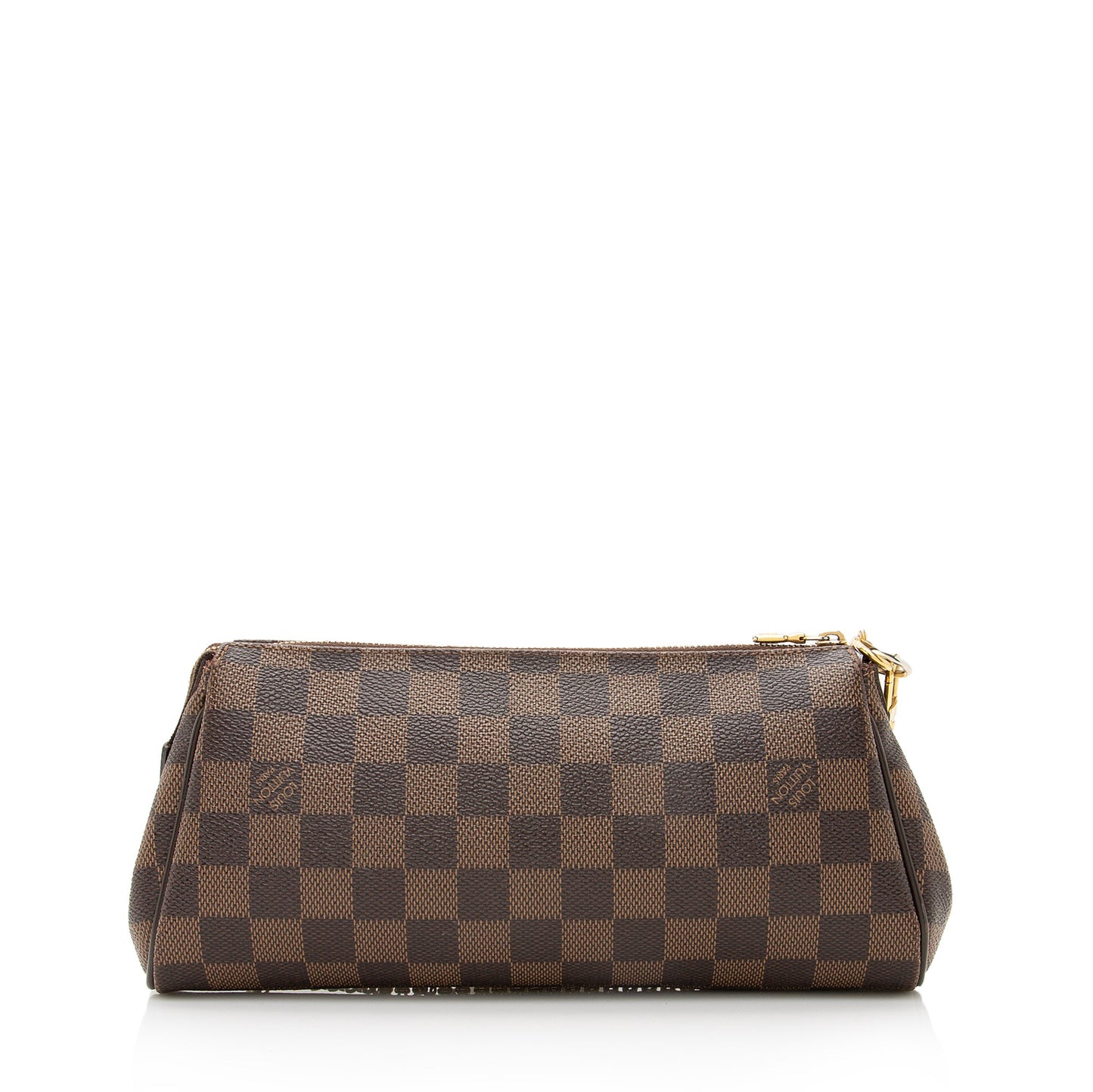 Louis Vuitton Damier Ebene Eva Clutch (SHF-22505)