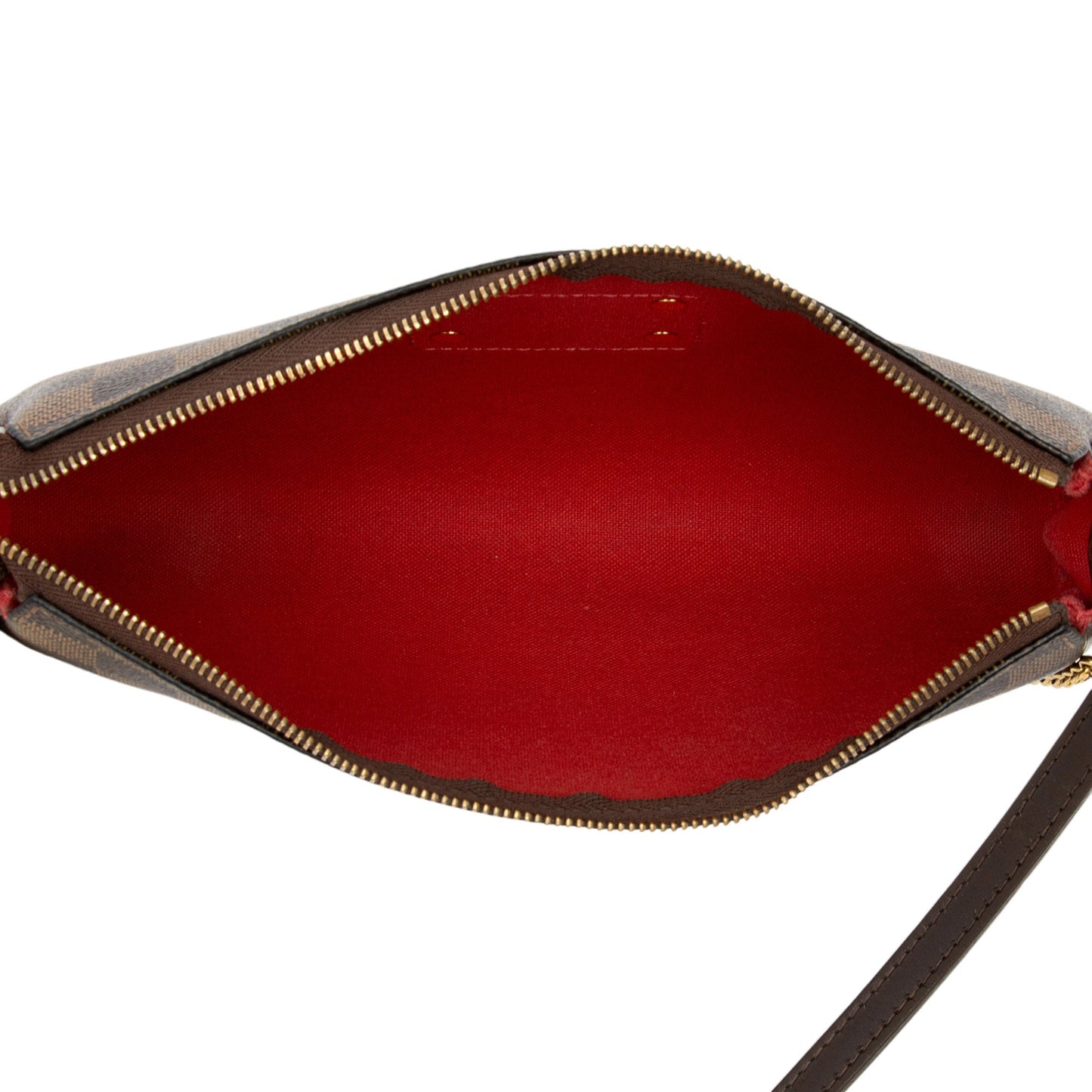 Louis Vuitton Damier Ebene Eva Clutch (SHF-1Jabzz)