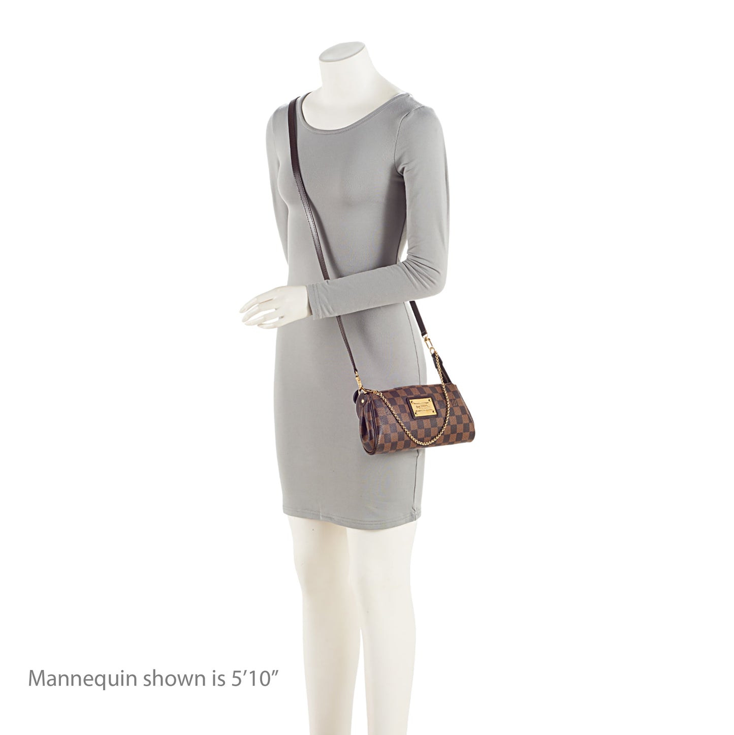 Louis Vuitton Damier Ebene Eva Clutch (SHF-1Jabzz)