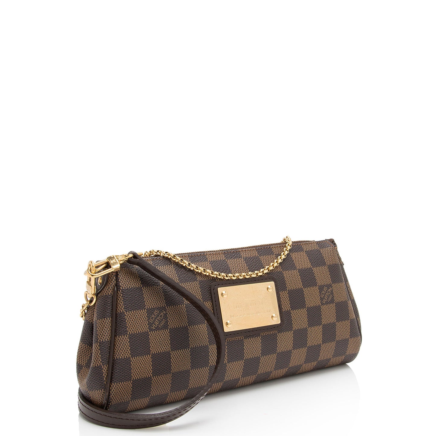 Louis Vuitton Damier Ebene Eva Clutch (SHF-rhasRf)