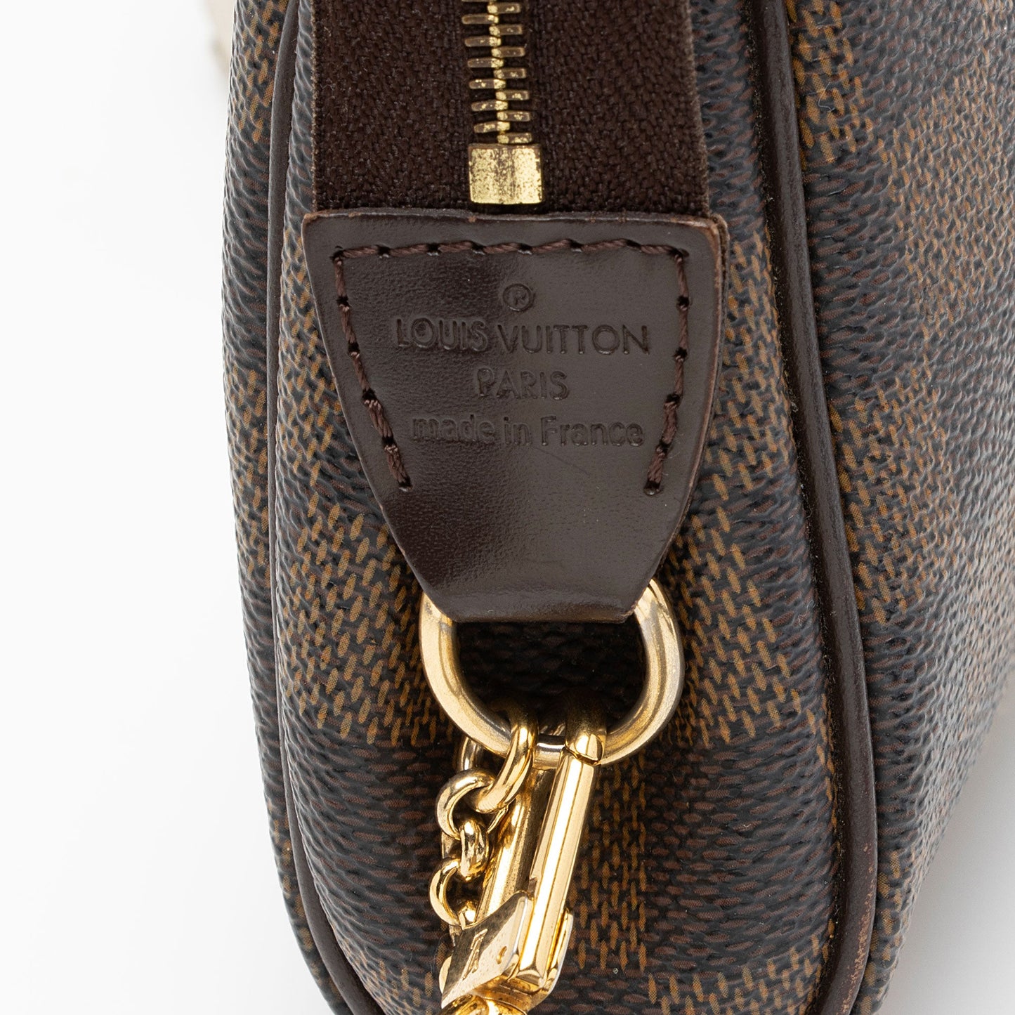 Louis Vuitton Damier Ebene Eva Clutch (SHF-VswtHS)