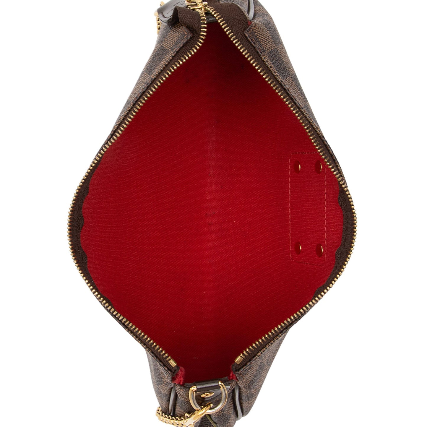 Louis Vuitton Damier Ebene Eva Clutch -  (SHF-N7lj6C)