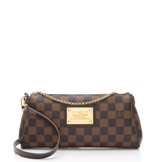 Louis Vuitton Damier Ebene Eva Clutch