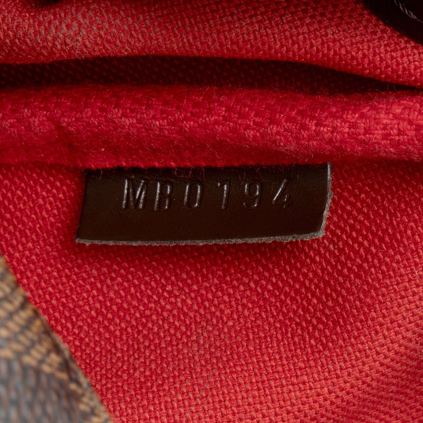 Louis Vuitton Damier Ebene Eva Clutch