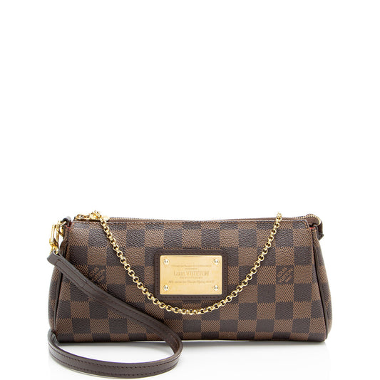 Louis Vuitton Damier Ebene Eva Clutch