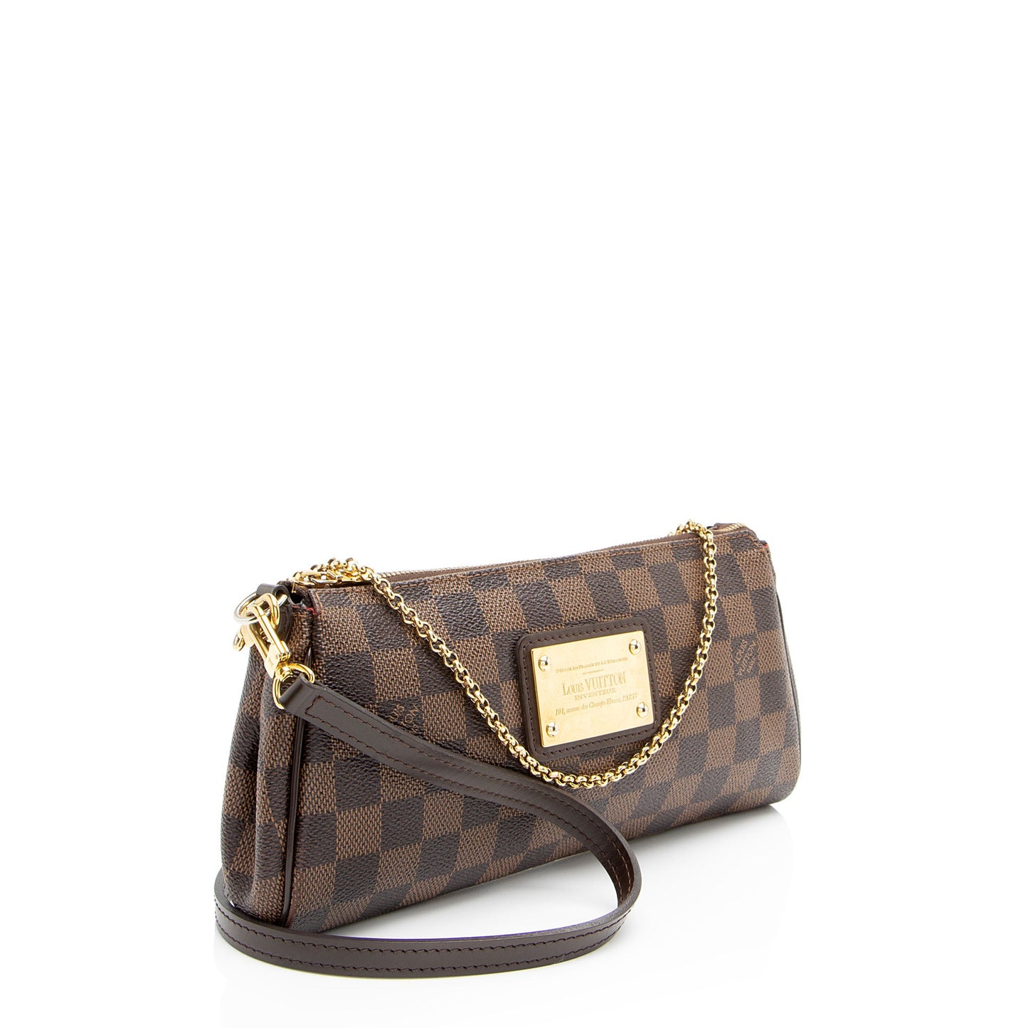 Louis Vuitton Damier Ebene Eva Clutch