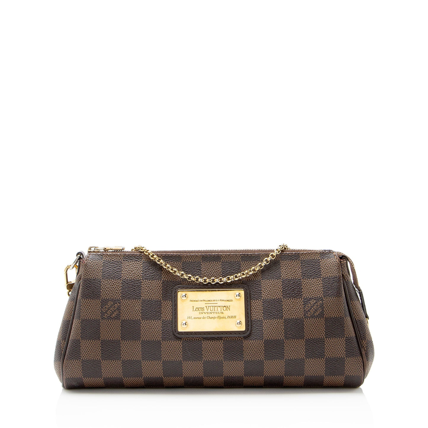 Louis Vuitton Damier Ebene Eva Clutch