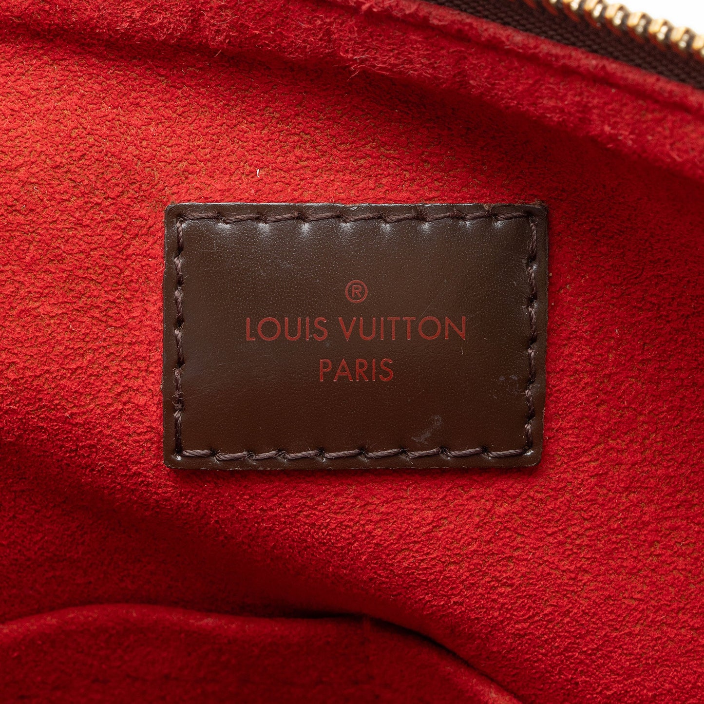 Louis Vuitton Damier Ebene Evora MM Shoulder Bag (SHF-lyS7fG)