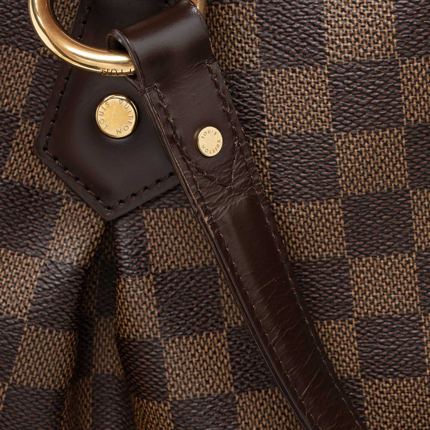 Louis Vuitton Damier Ebene Evora MM Shoulder Bag (SHF-iUlOcy)
