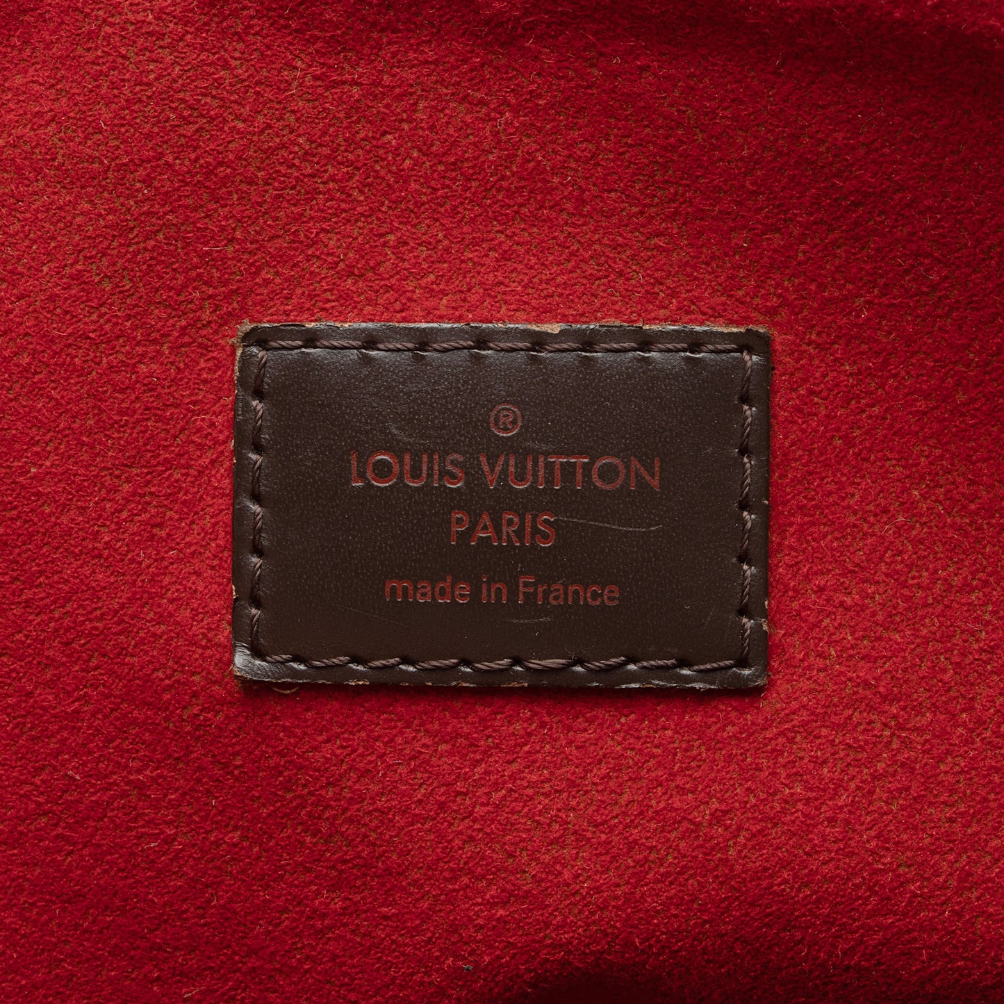 Louis Vuitton Damier Ebene Evora MM Shoulder Bag (SHF-iUlOcy)