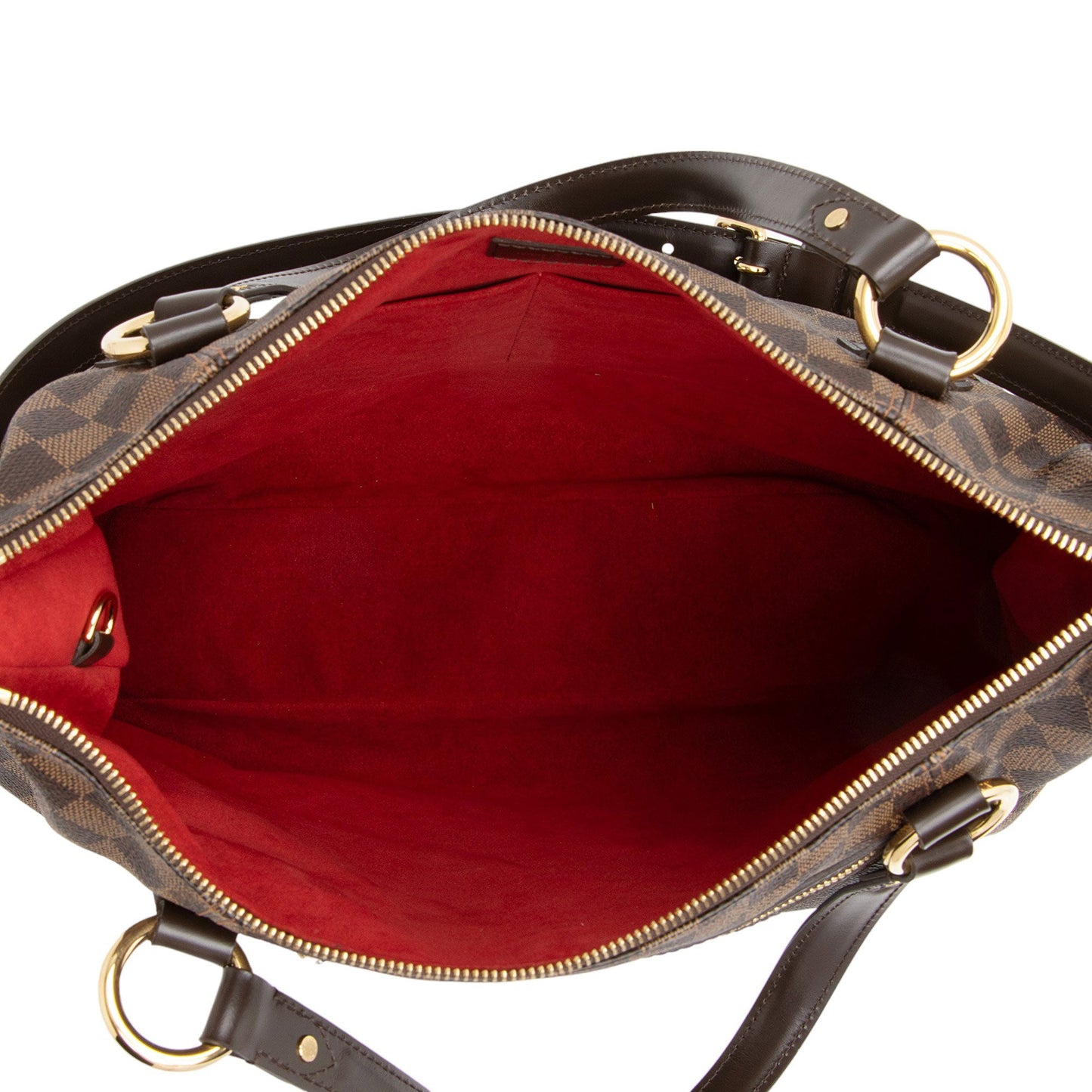 Louis Vuitton Damier Ebene Evora MM Shoulder Bag (SHF-WVsSQG)