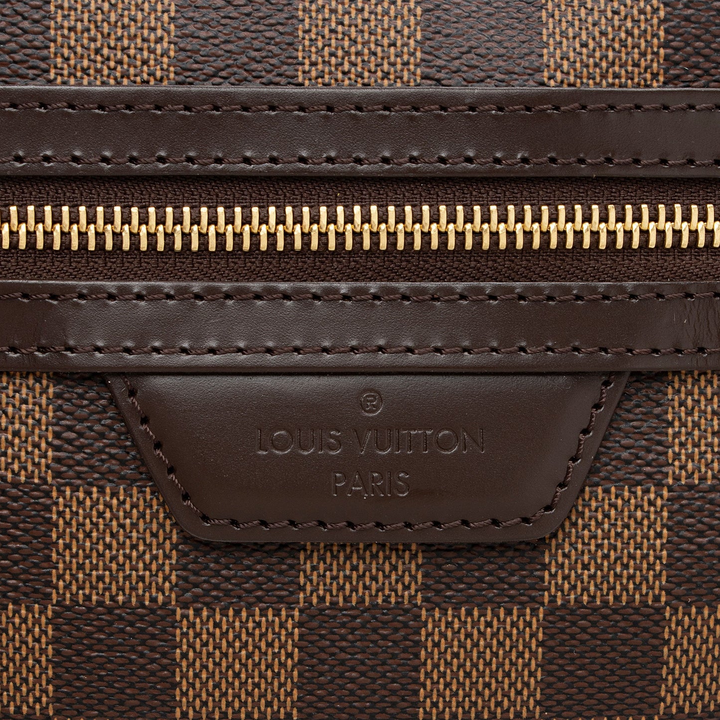 Louis Vuitton Damier Ebene Evora MM Shoulder Bag (SHF-WVsSQG)