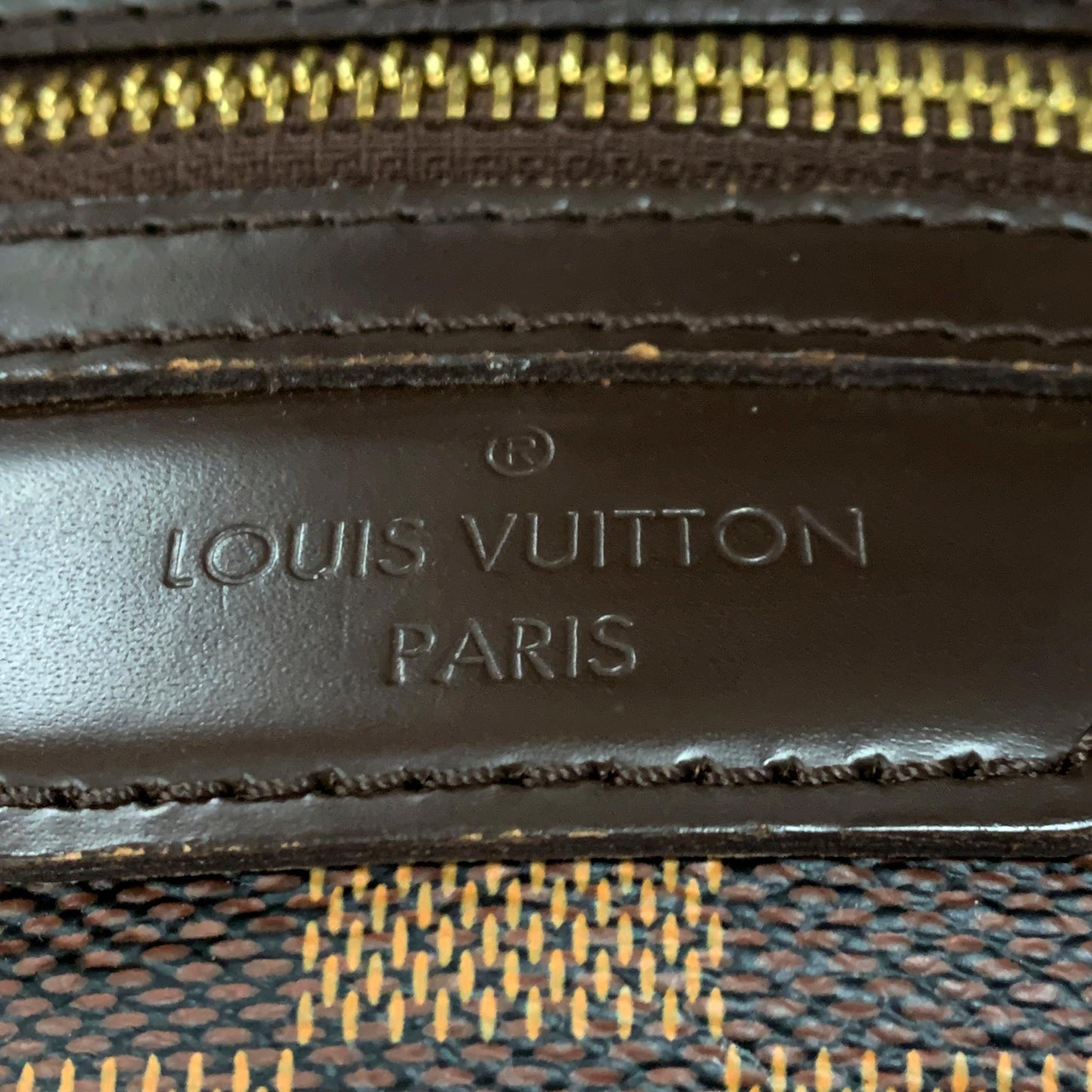 Louis Vuitton Damier Ebene Evora MM (SHG-35399)
