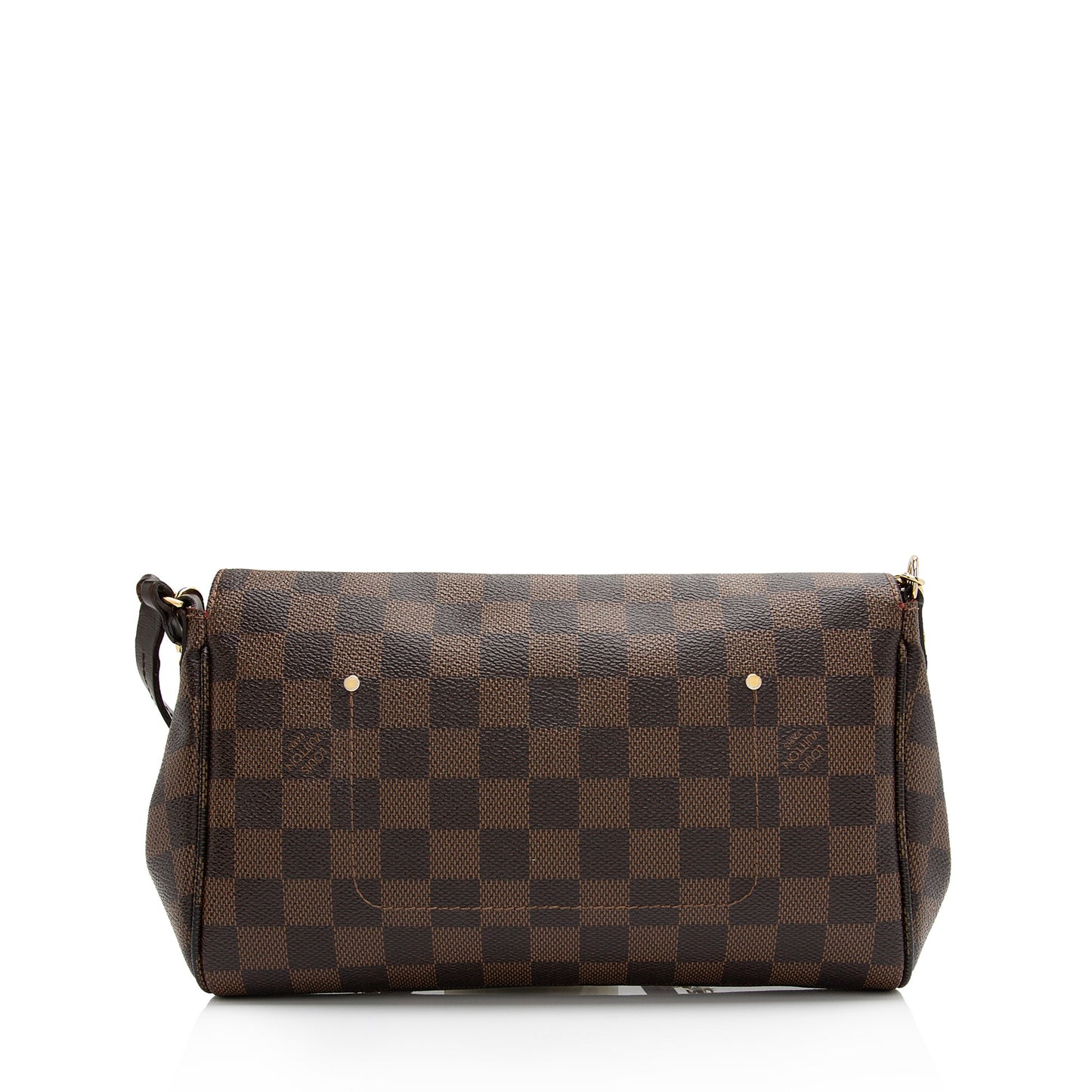 Louis Vuitton Damier Ebene Favorite MM Shoulder Bag (SHF-uhjOFW)