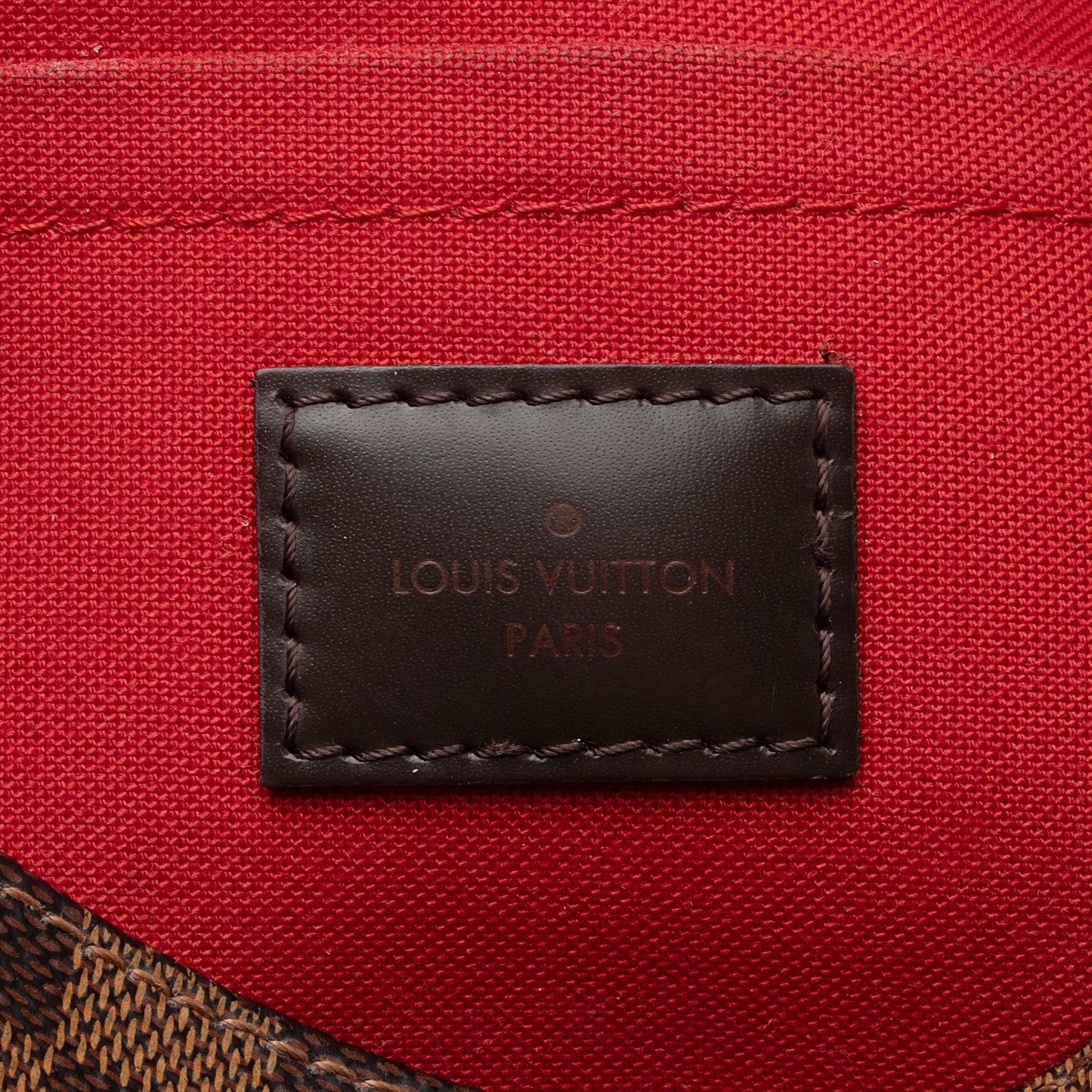 Louis Vuitton Damier Ebene Favorite MM Shoulder Bag (SHF-tqOR1k)