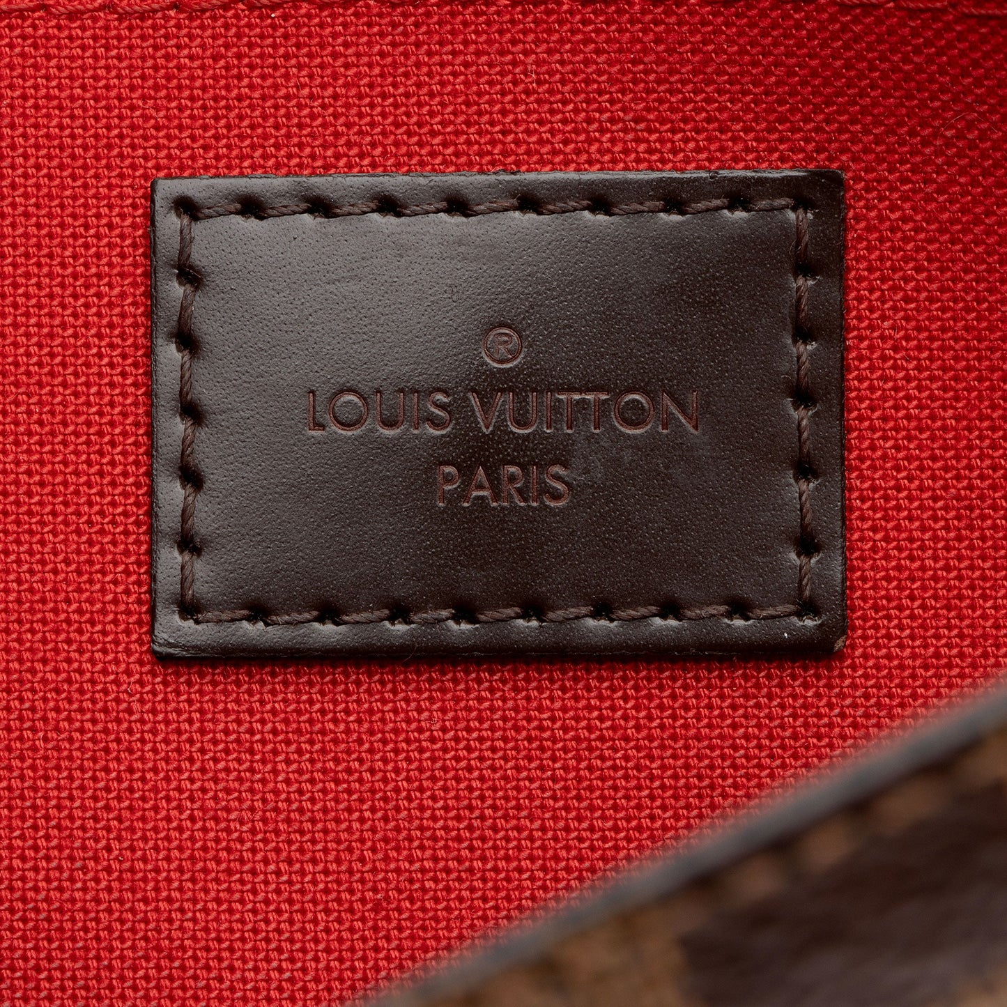 Louis Vuitton Damier Ebene Favorite MM Shoulder Bag (SHF-J9tGL6)