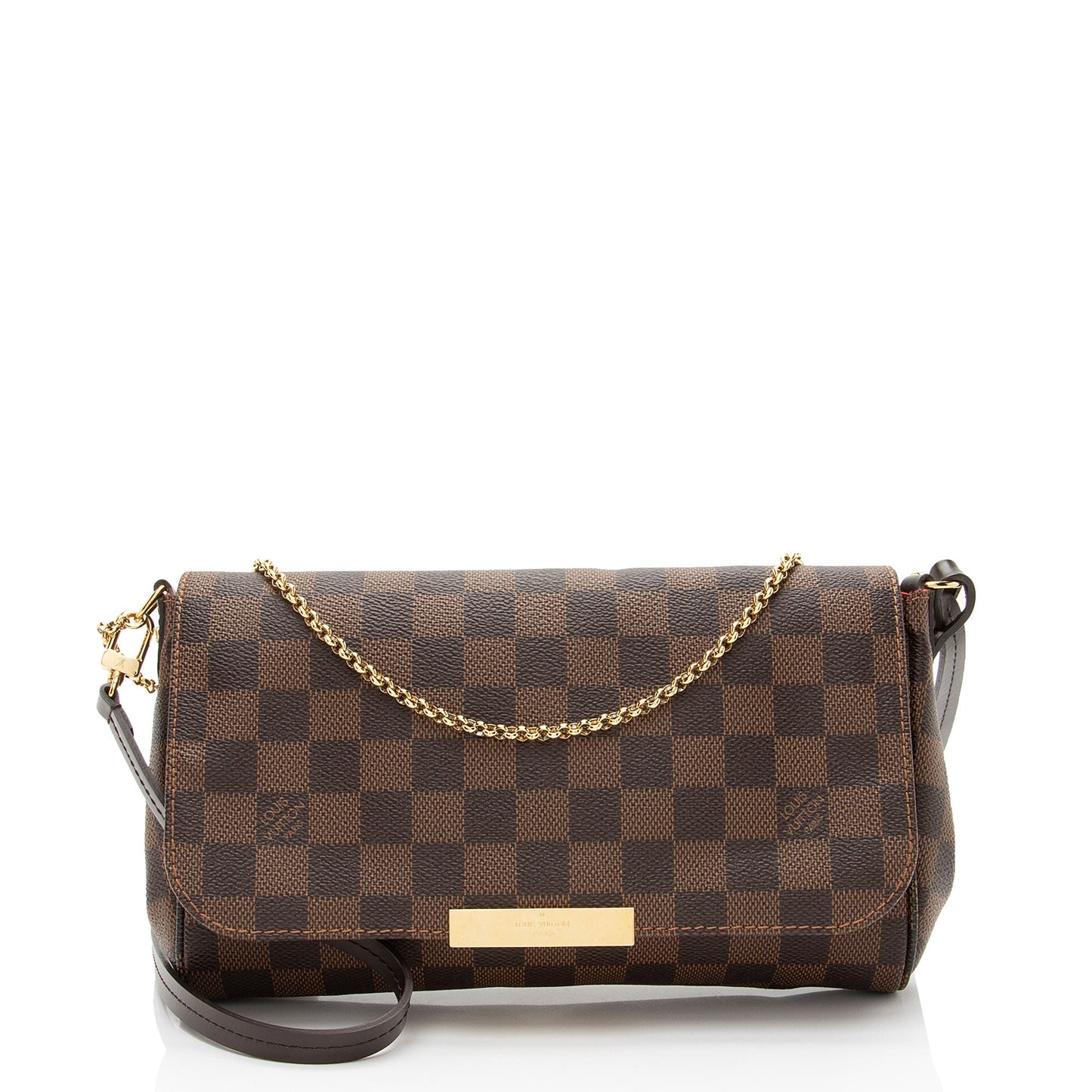 Louis Vuitton Damier Ebene Favorite MM Shoulder Bag
