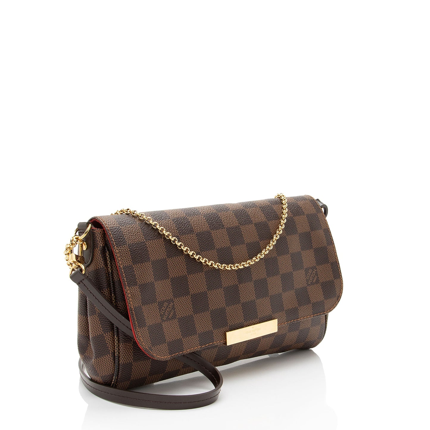 Louis Vuitton Damier Ebene Favorite MM Shoulder Bag