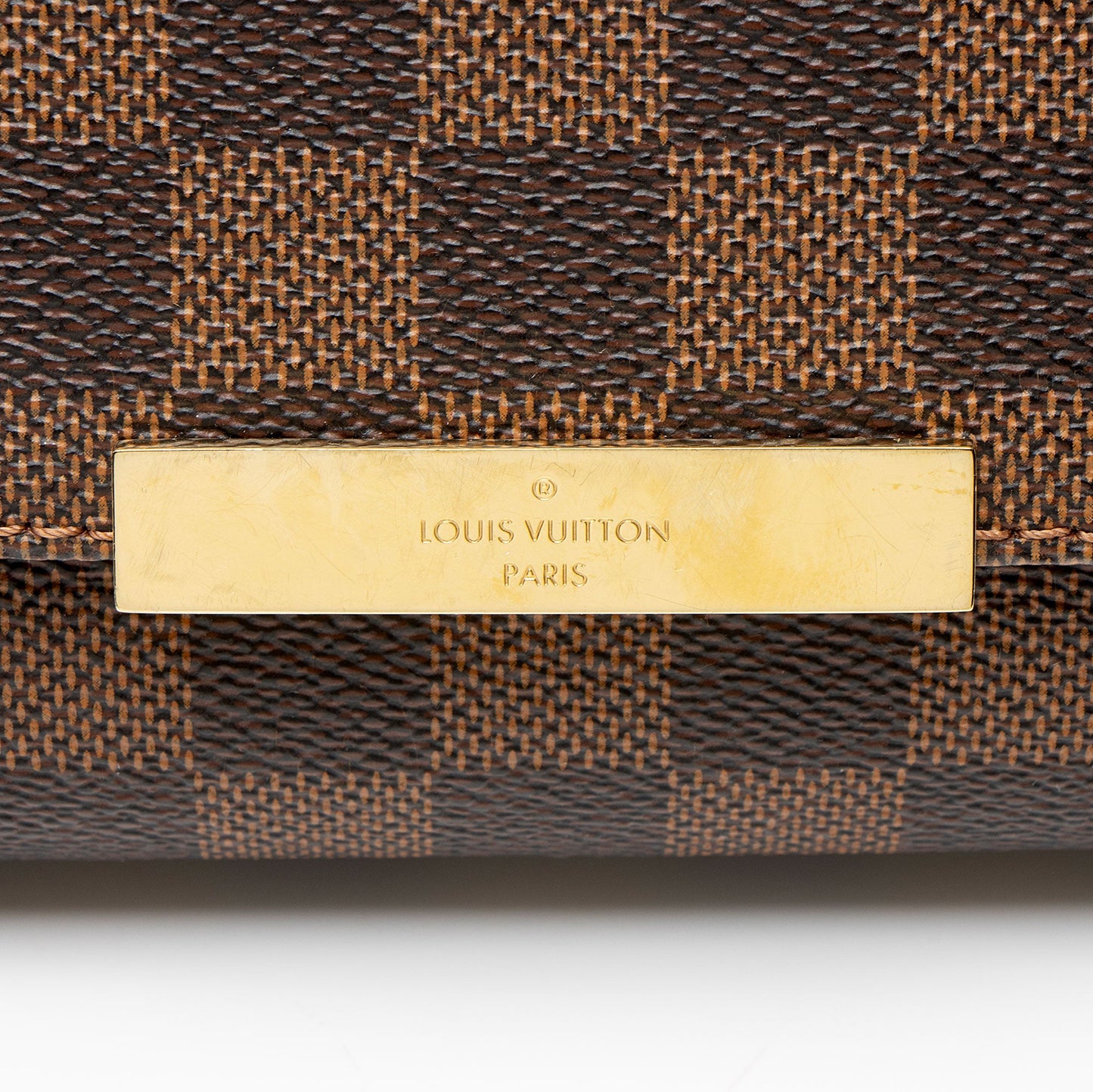 Louis Vuitton Damier Ebene Favorite MM Shoulder Bag
