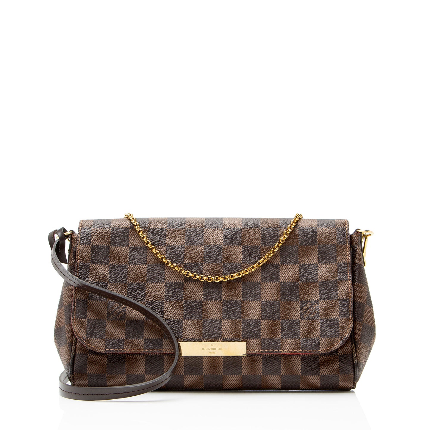 Louis Vuitton Damier Ebene Favorite MM Shoulder Bag