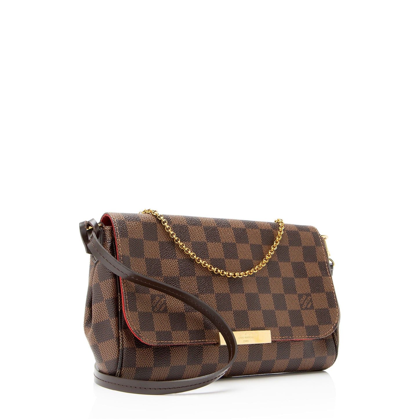 Louis Vuitton Damier Ebene Favorite MM Shoulder Bag